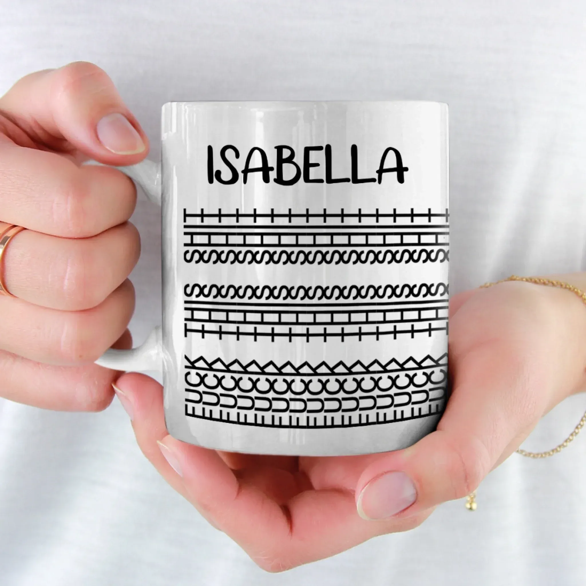 Go Crazy With Me - Friend Personalized Custom Hidden Message Mug - Gift For Best Friends, Sisters, Family Members, Coworkers